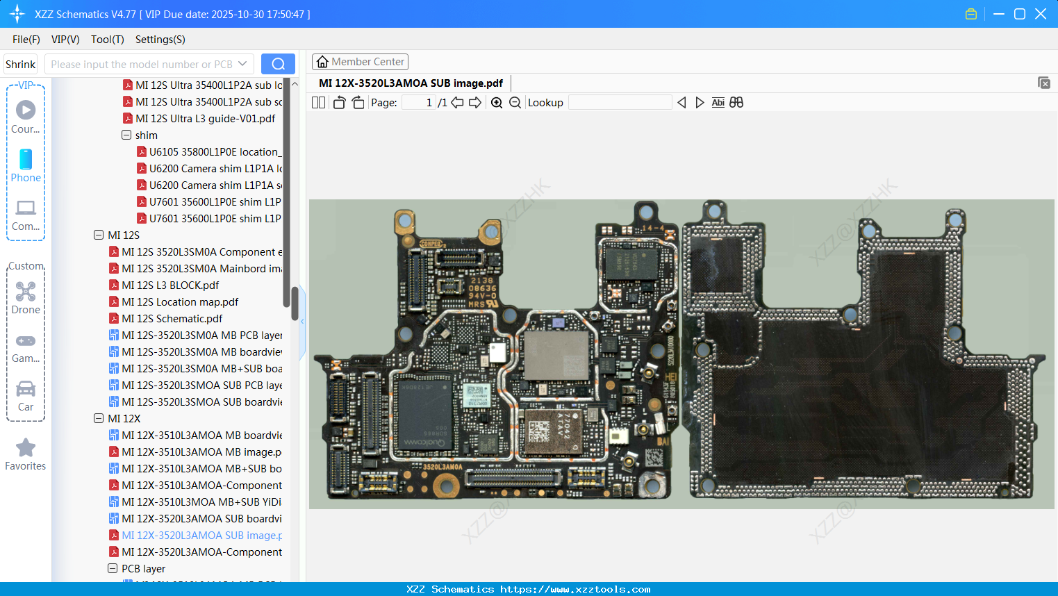 Xiaomi MI 12X-3520L3AMOA SUB Image